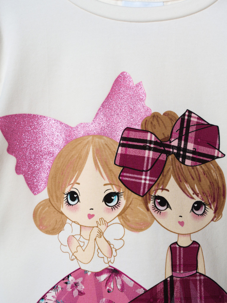 Лонгслив для девочки PlayToday