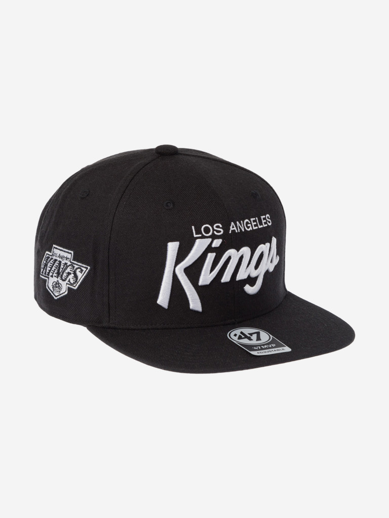 Бейсболка с прямым козырьком 47 BRAND HVIN-CTWNS08WBP-BK88 Los Angeles Kings NHL