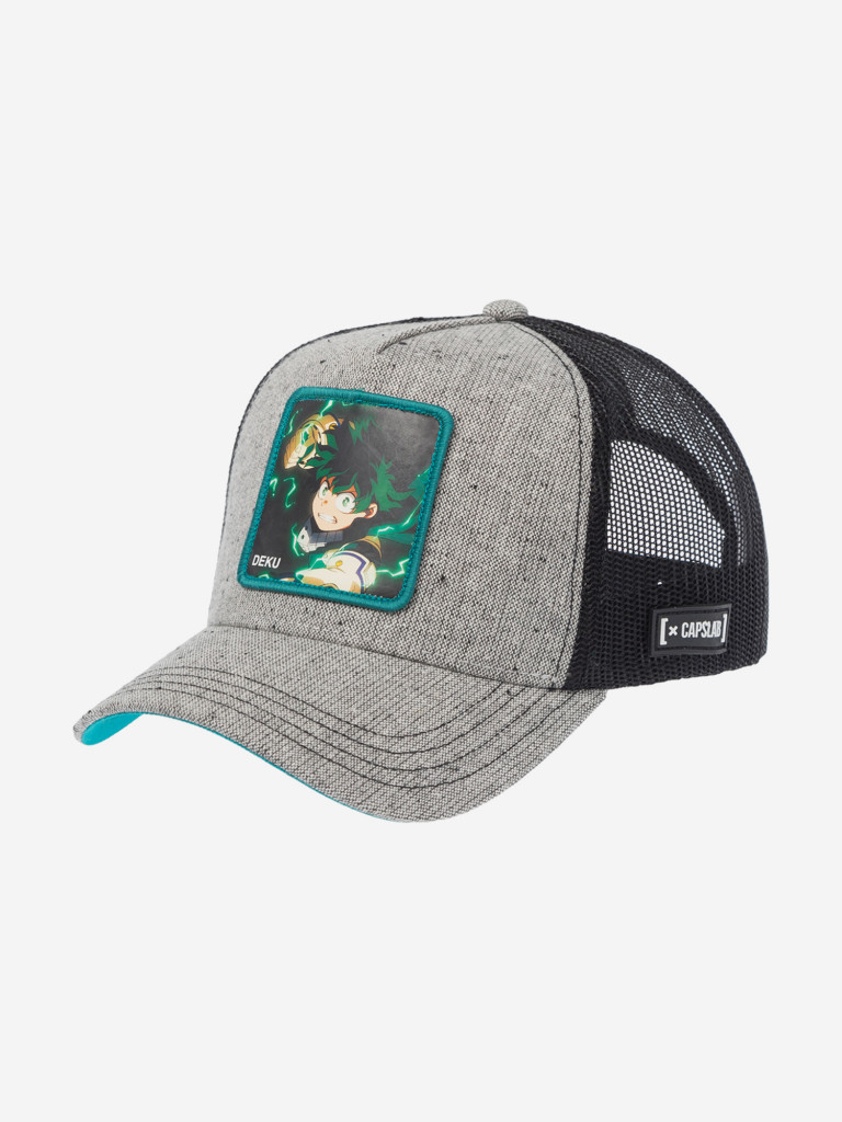 Бейсболка с сеточкой CAPSLAB CL/MHA/1/CT/DEK My Hero Academia Deku (серый)