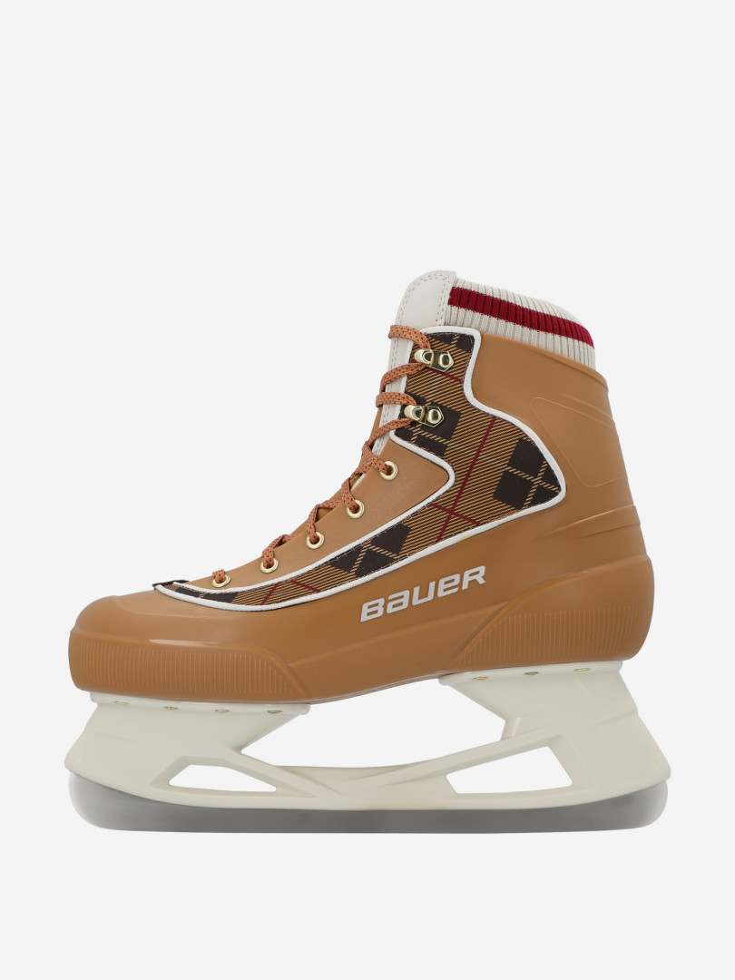 фото Коньки bauer chamonix glides sr, коричневый
