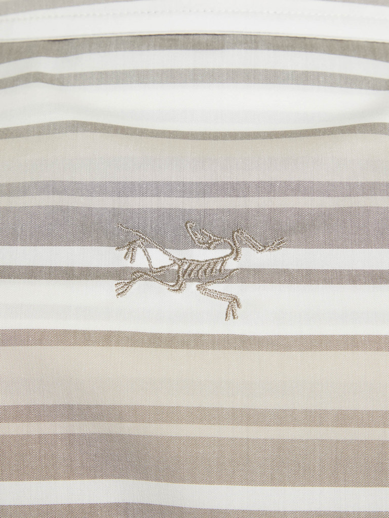 Рубашка с коротким рукавом мужская Arc'teryx Brohm Striped