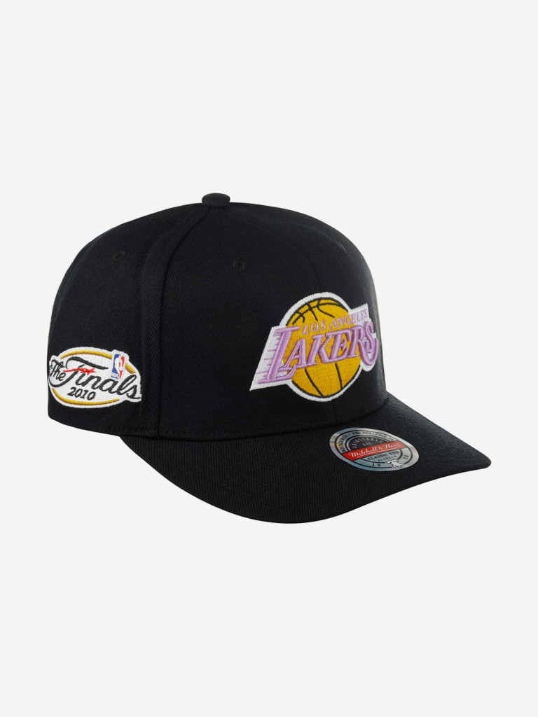 Бейсболка MITCHELL NESS HHSSINTL1265-LALBLCK Los Angeles Lakers NBA (черный)