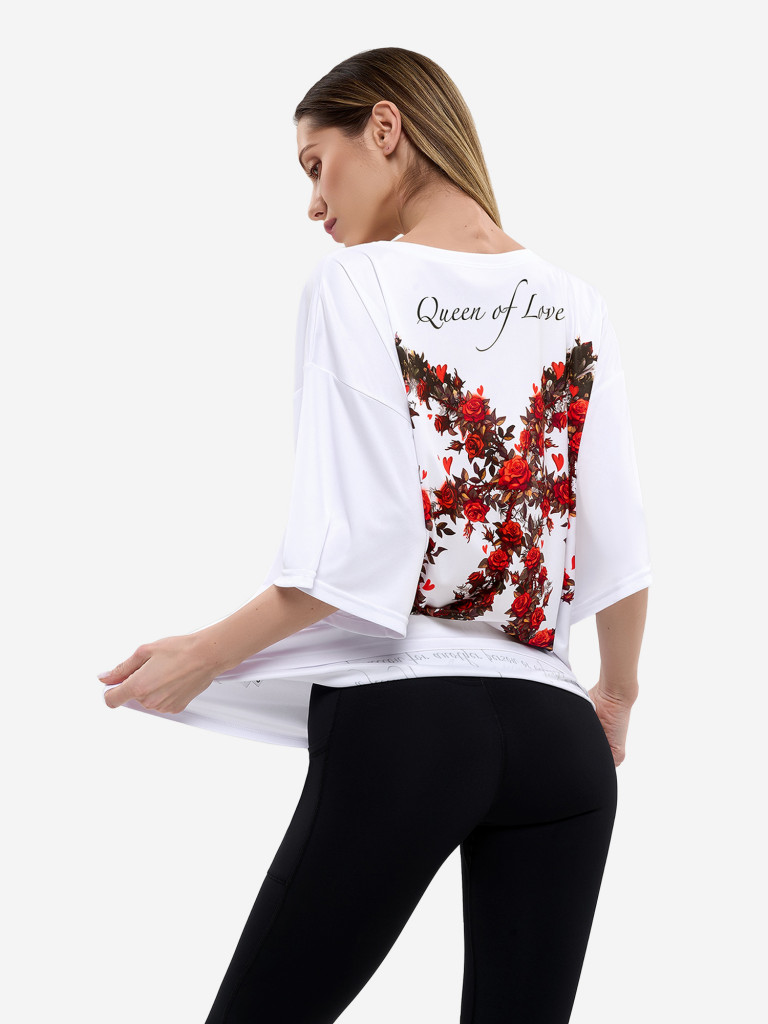 Футболка женская Bona Fide OVERSIZE T-shirt "Queen of Love"
