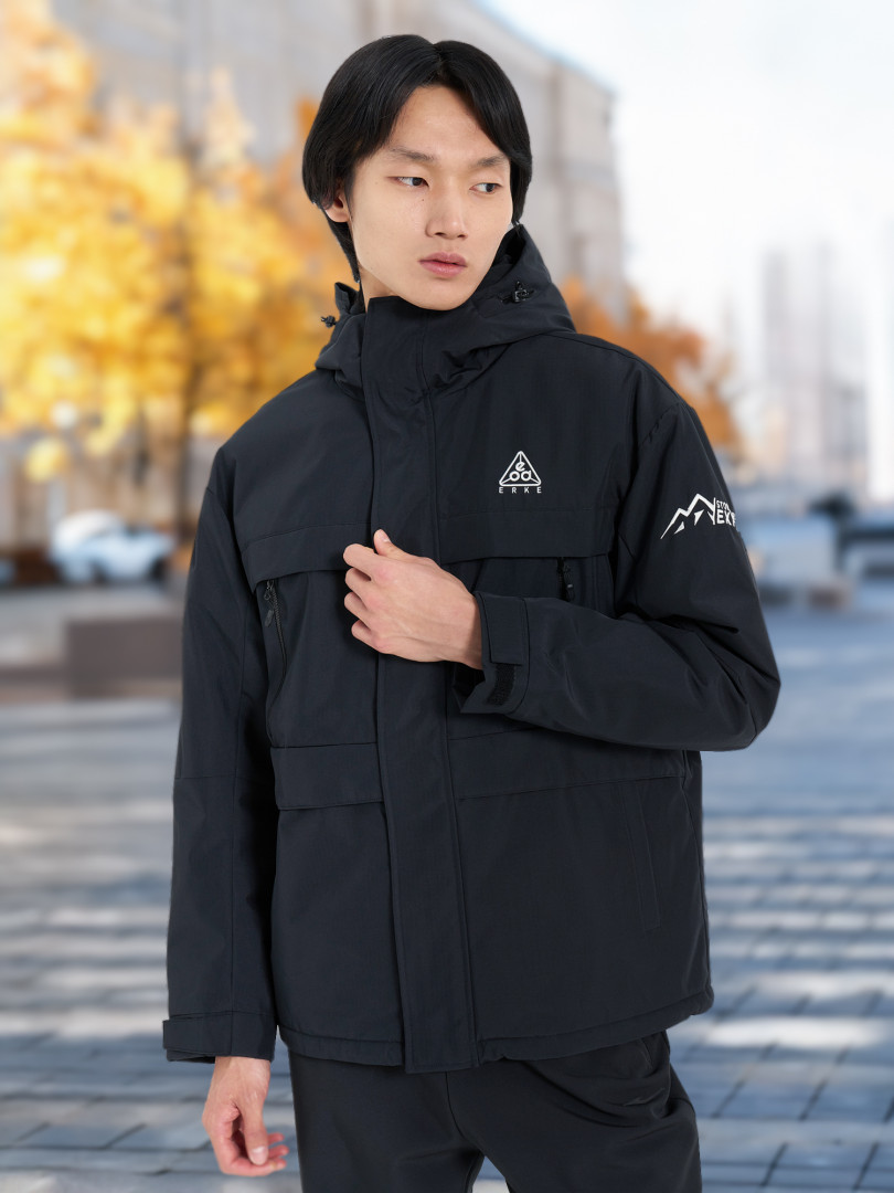 Куртка утепленная мужская Erke, Черный