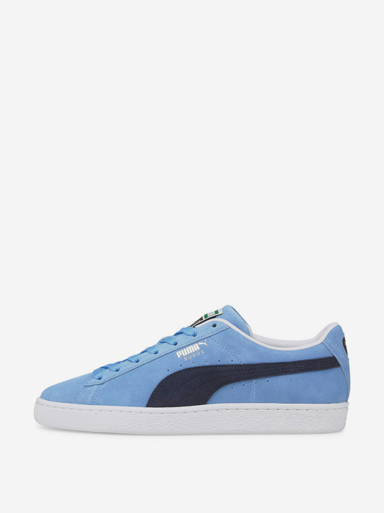 Blue puma sales suede shoes