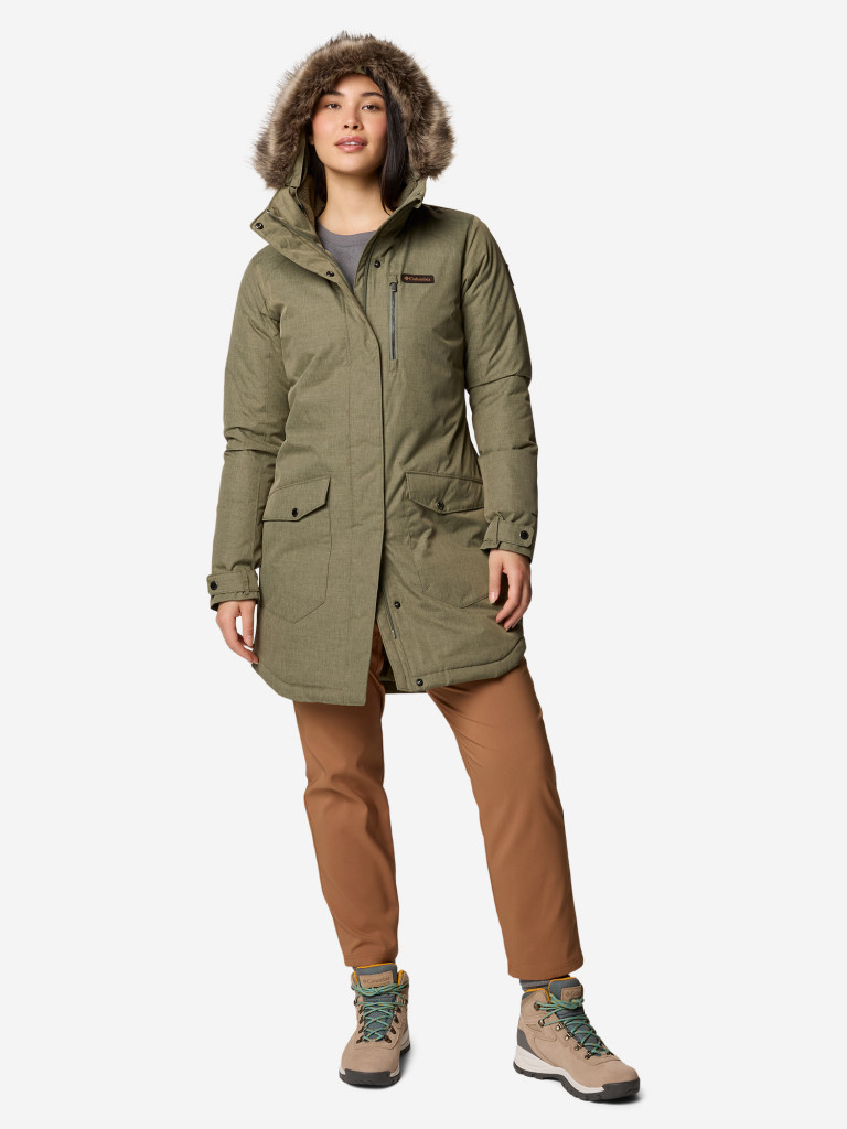 Куртка утепленная женская Columbia Suttle Mountain Long Insulated Jacket