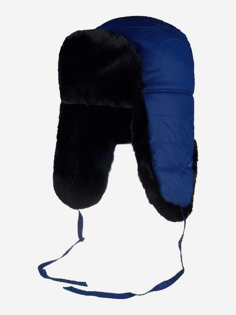 Шапка-ушанка STETSON 9295901 BOMBER CAP GLASS FIBER (синий)