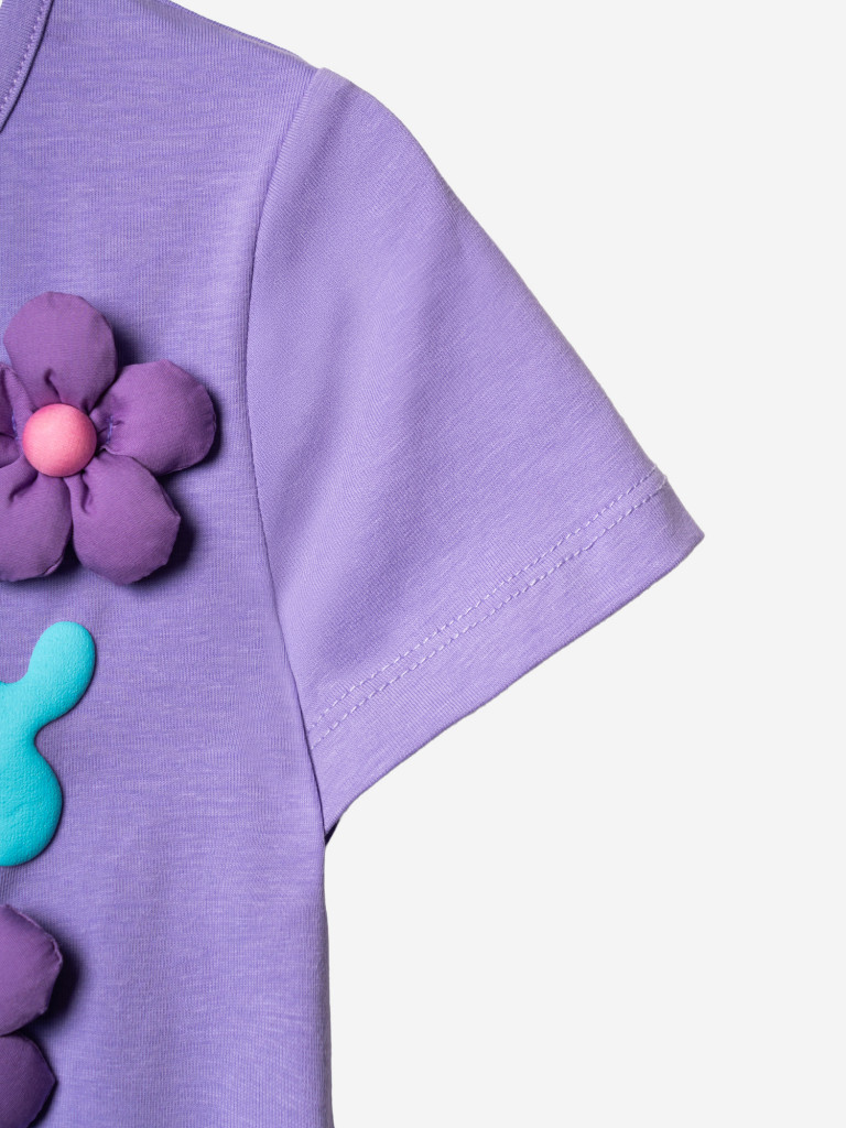 Комплект для девочек: футболка, шорты PlayToday