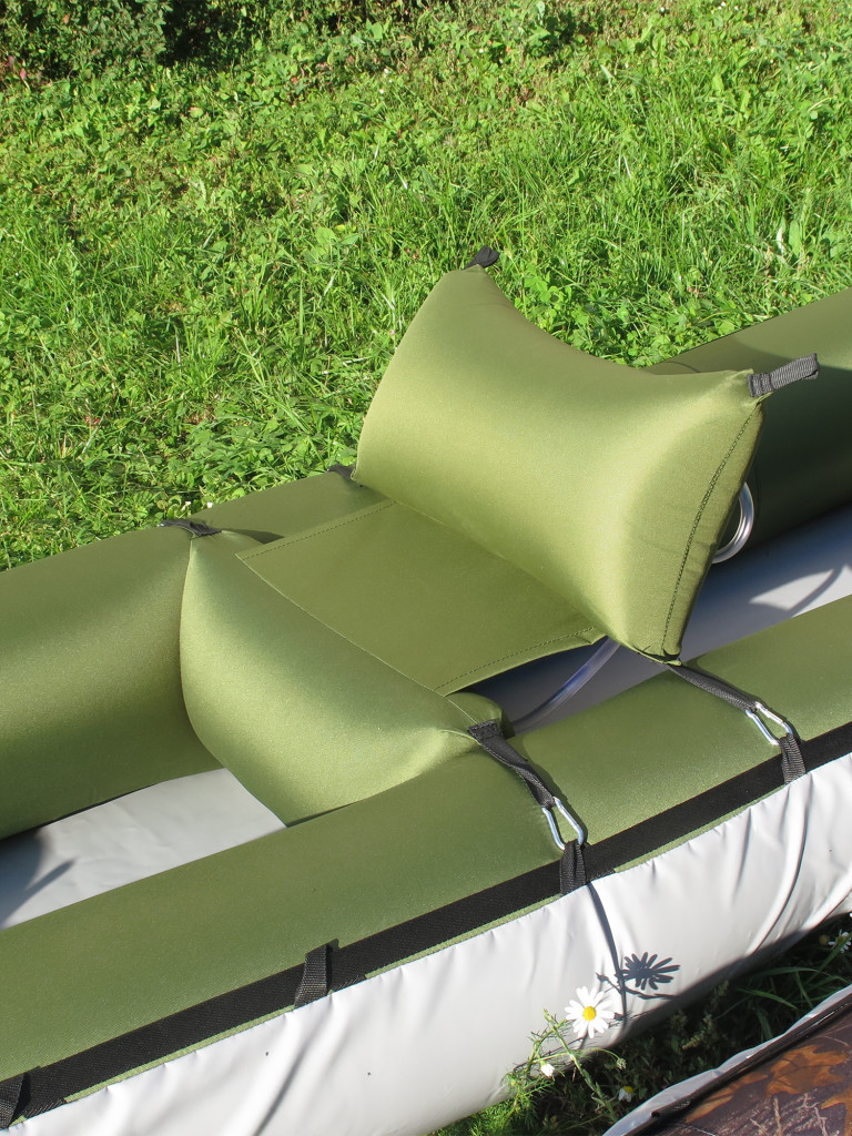 Байдарка Налим-150, баллоны ПУ, цвет зеленый