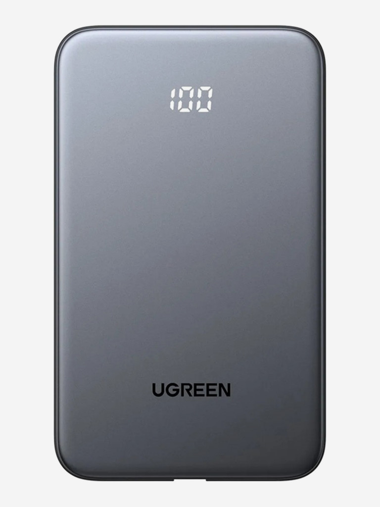 Внешний аккумулятор UGREEN PB526 (75161B) 20W Power Bank 10000mAh USB-C&USB-A with Built-in Cable USB-C