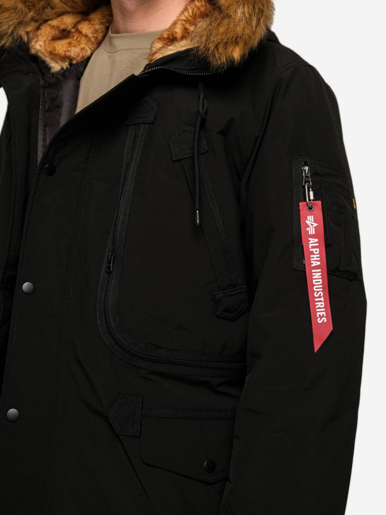 Парка утеплённая пуховая мужская N-3B Alpine Gen II Alpha Industries