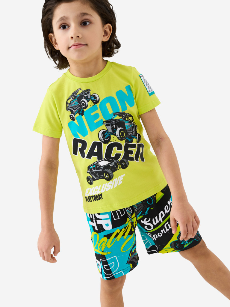 Комплект для мальчиков: футболка, шорты PlayToday