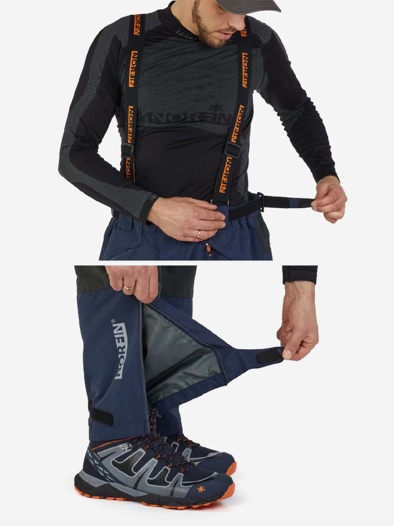 Костюм мужской Norfin ALPHA NAVY BLUE демисезонный мембранный для охоты и рыбалки