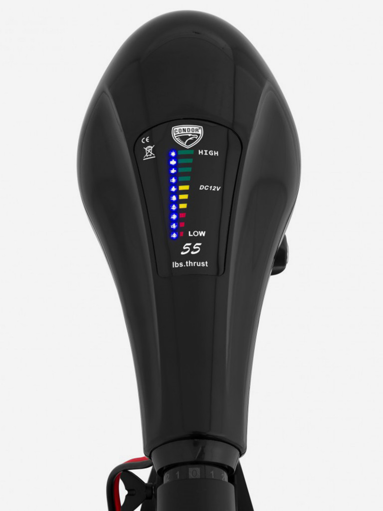 Мотор лодочный электрический "CONDOR" NRS-55X (0,85 л.с.)