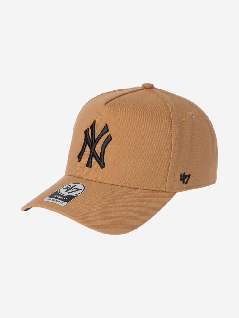 Бейсболка 47 BRAND B-REPDT17WBP-QL New York Yankees MLB (бежевый)