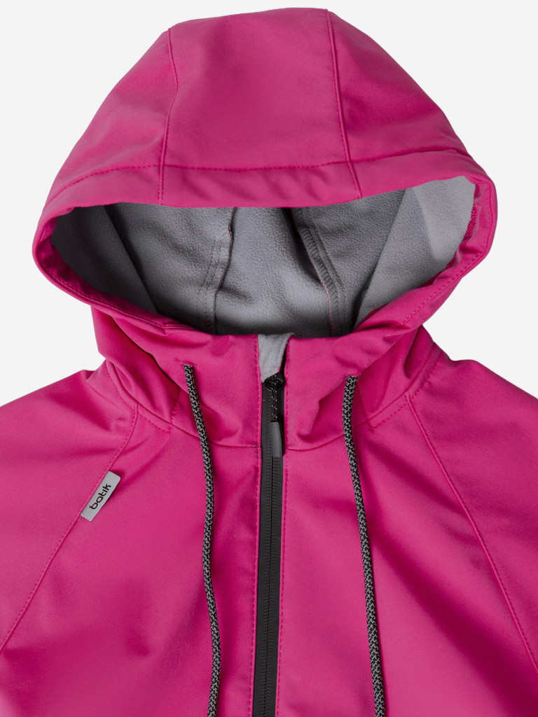 Кобинезон софтшелл для девочки batik малиновый