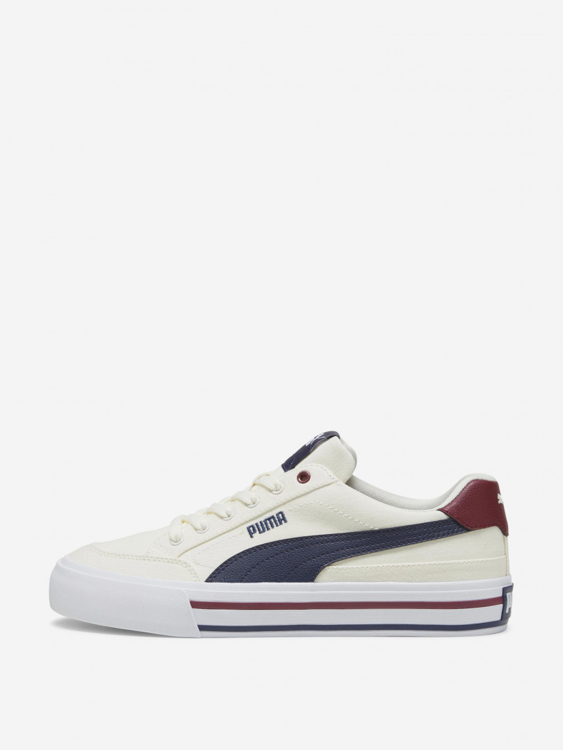 фото Кеды мужские puma court classic vulc fs, бежевый