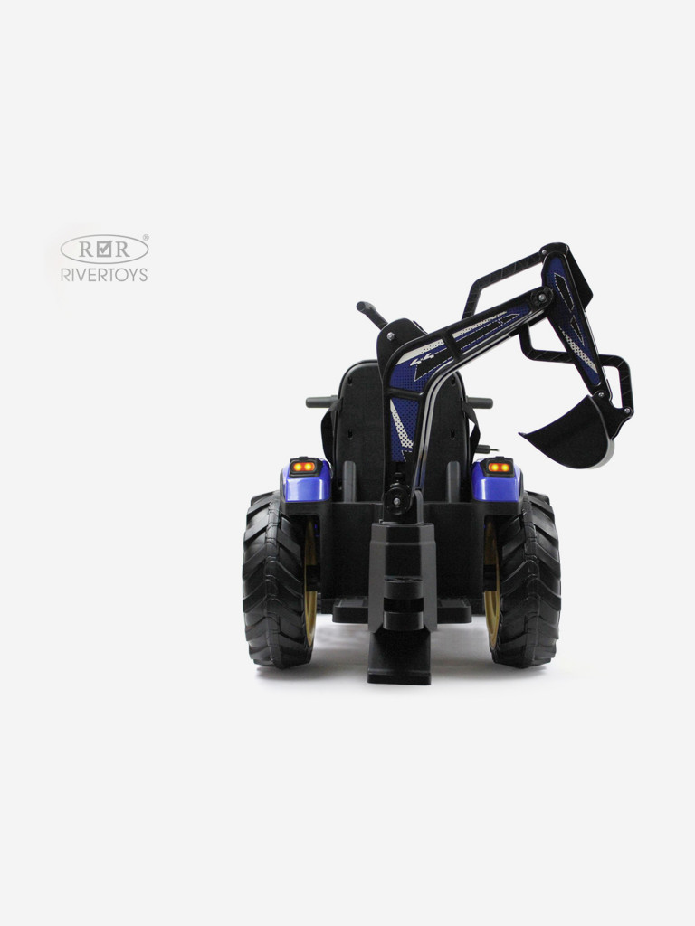 Детский электромобиль RIVERTOYS экскаватор-погрузчик A777MP