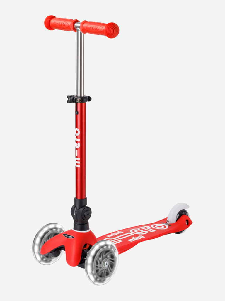 Самокат детский Micro Mini Deluxe LED, складной