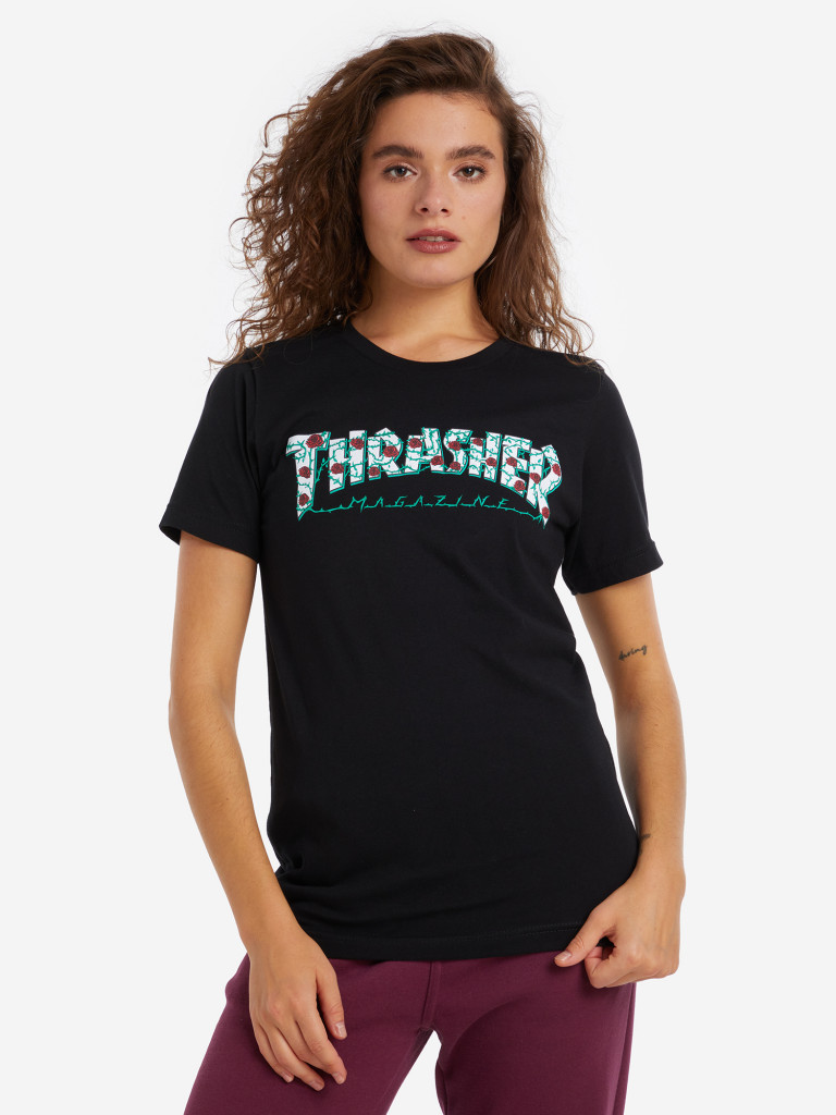 Футболка женская Thrasher Roses
