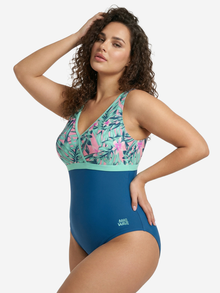 Купальник слитный женский Mad Wave Shape Anti-chlor