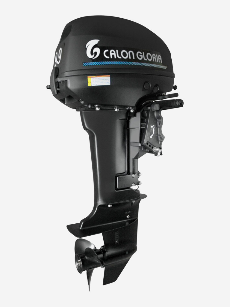 Лодочный мотор двухтактный CALON GLORIA T9.9BS (15л.с.) Черный
