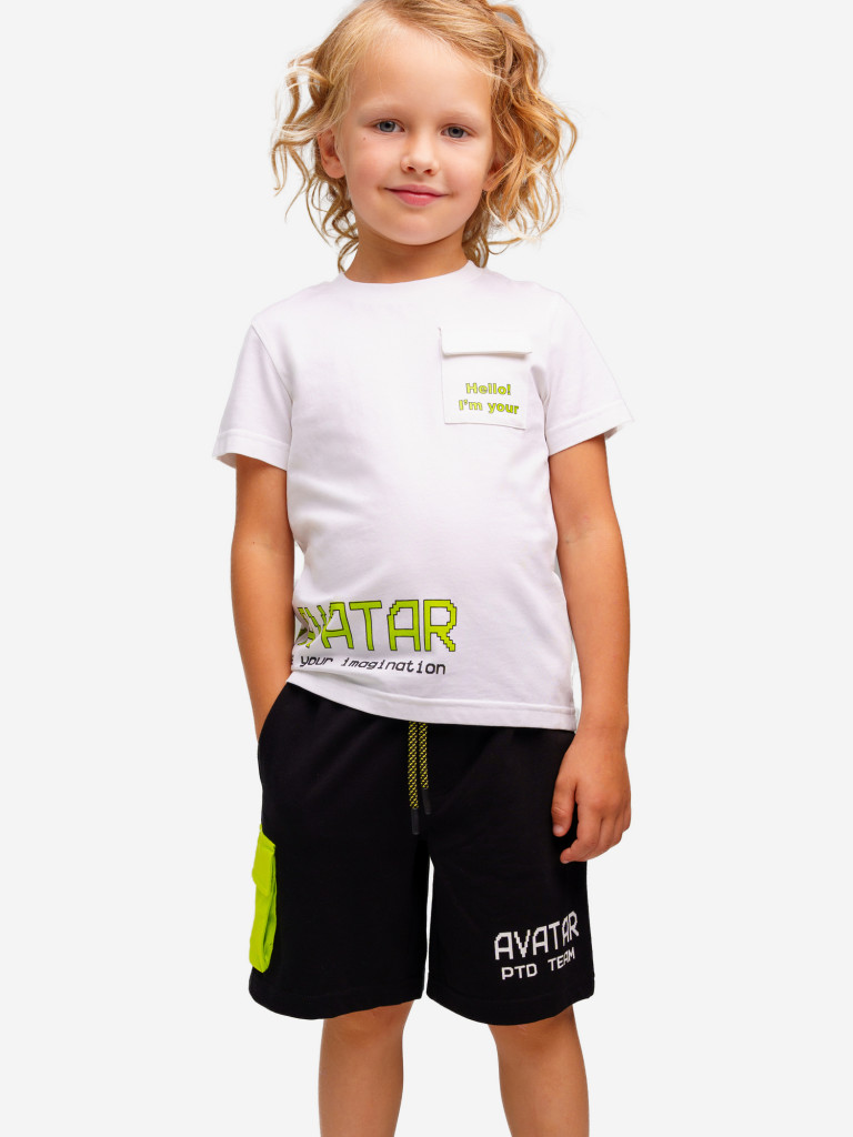 Комплект для мальчиков: футболка, шорты PlayToday