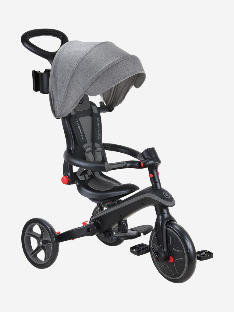 Трехколесный велосипед-беговел Globber EXPLORER TRIKE FOLDABLE (4в1)