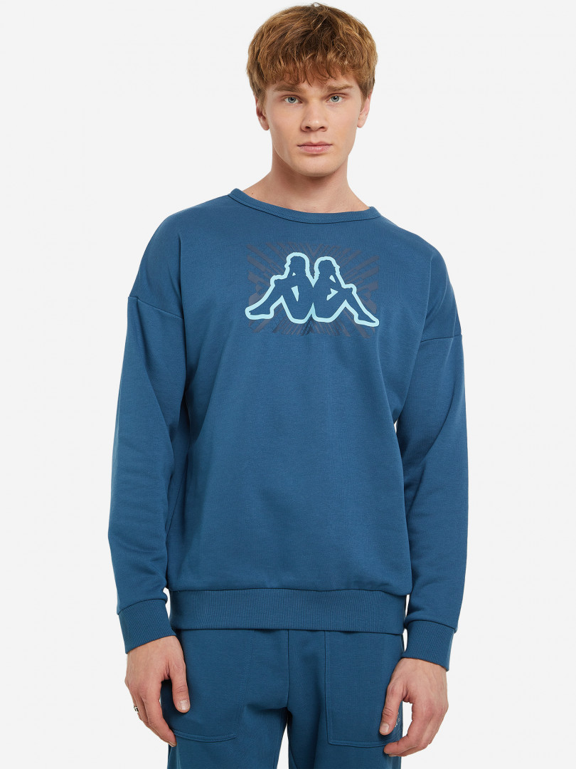 фото Свитшот мужской kappa, синий