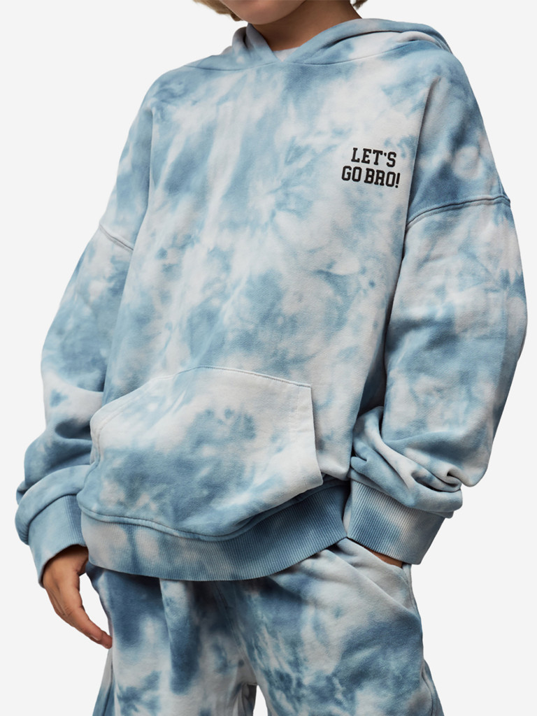 Худи с принтом tie dye для мальчиков TOTTI KIDS