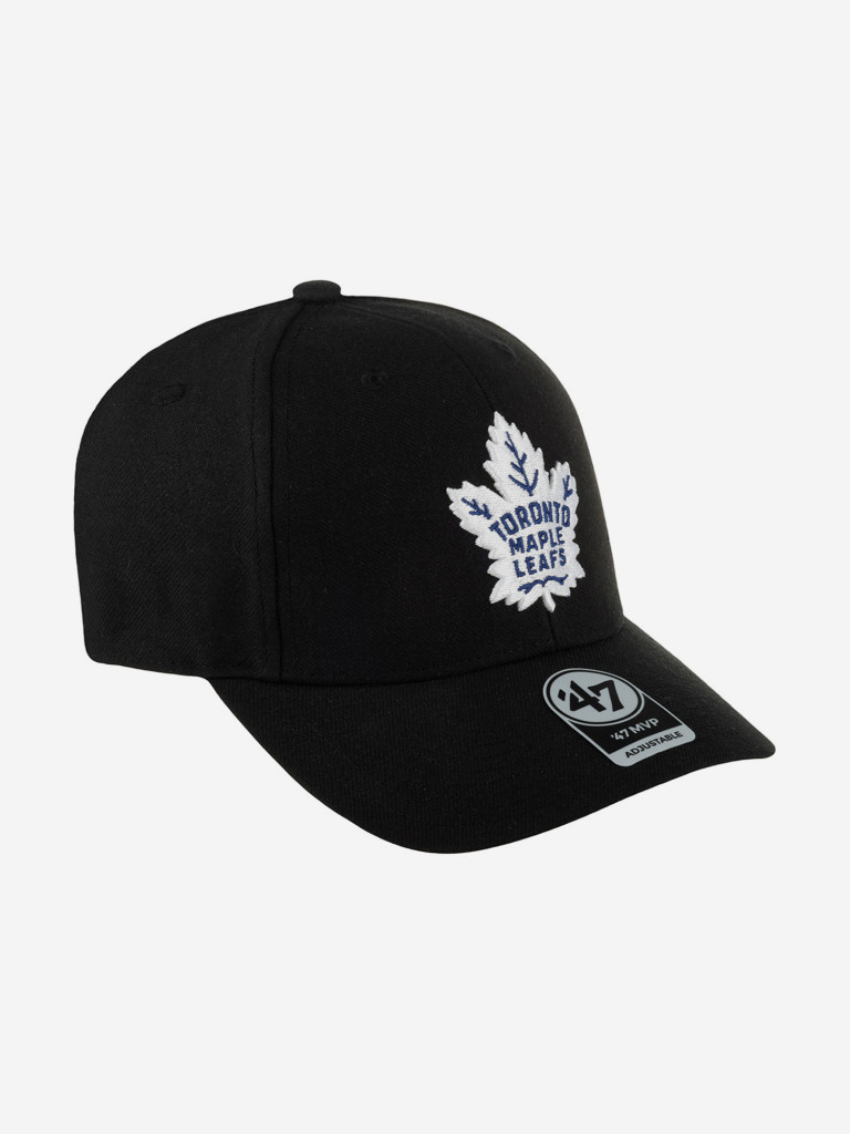 Бейсболка 47 BRAND H-MVP18WBV-BKC Toronto Maple Leafs NHL (черный)