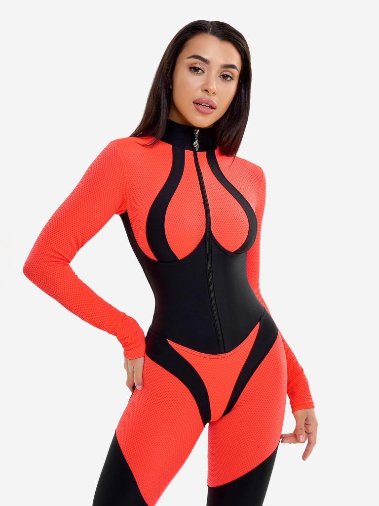 Комбинезон женский Bona Fide Mistress "Orange Neon"