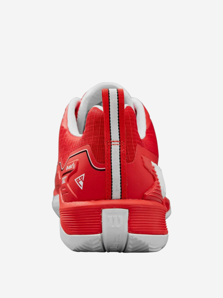 Кроссовки мужские Wilson Rush Pro 4.5 Clay Red