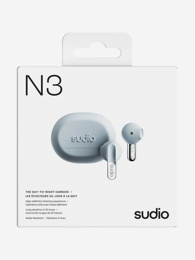 Беспроводные наушники Sudio N3 In-Ear TWS Headphone, цвет: синий