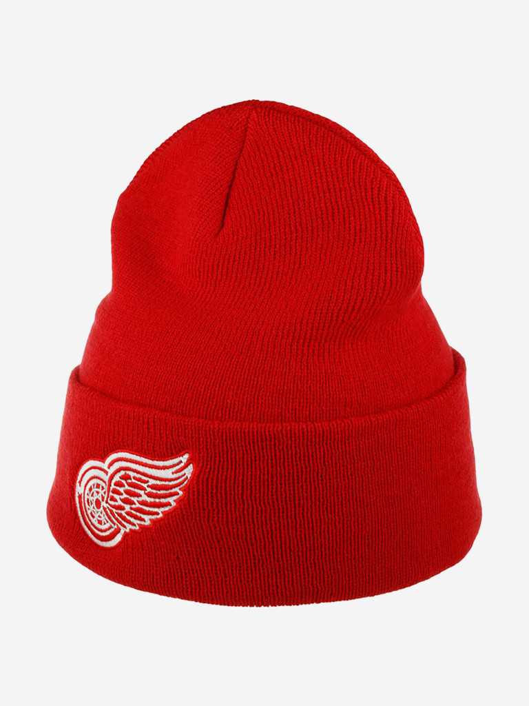 Шапка с отворотом AMERICAN NEEDLE 21019A-DRW Detroit Red Wings Cuffed Knit NHL (красный)