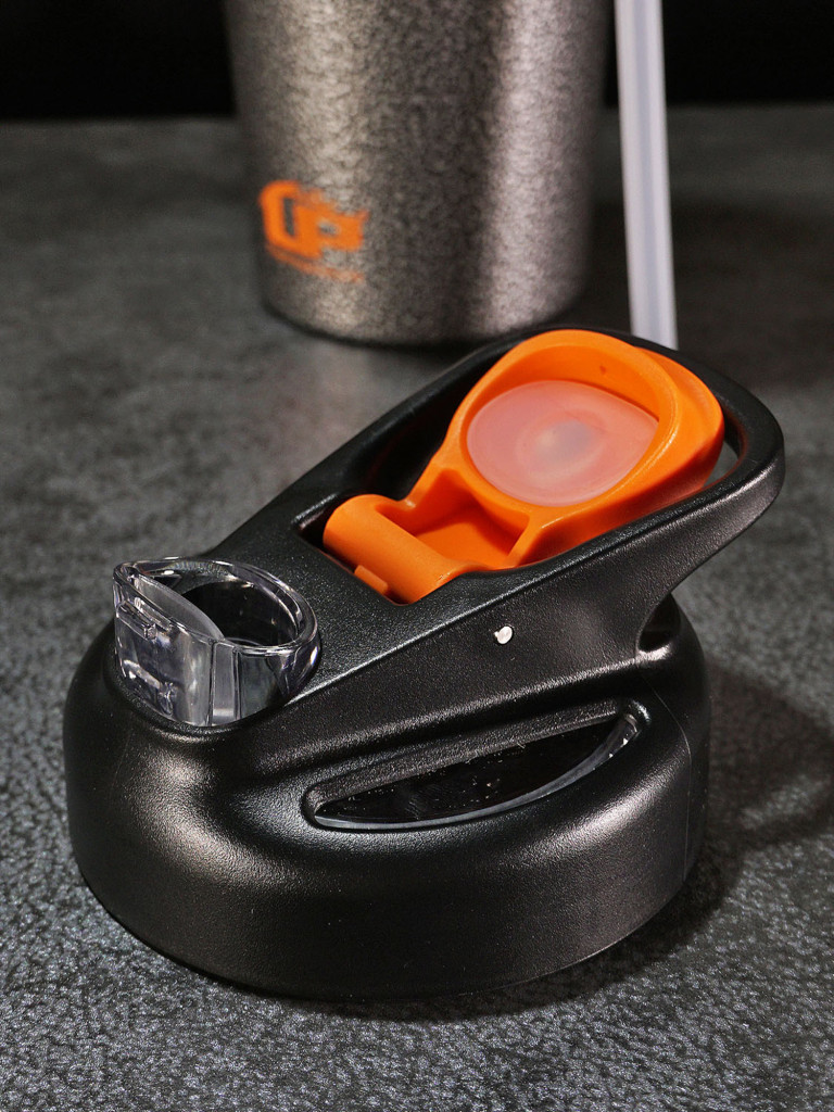 Термокружка LP Thermoproducts Travel tumbler route 1 л, черная