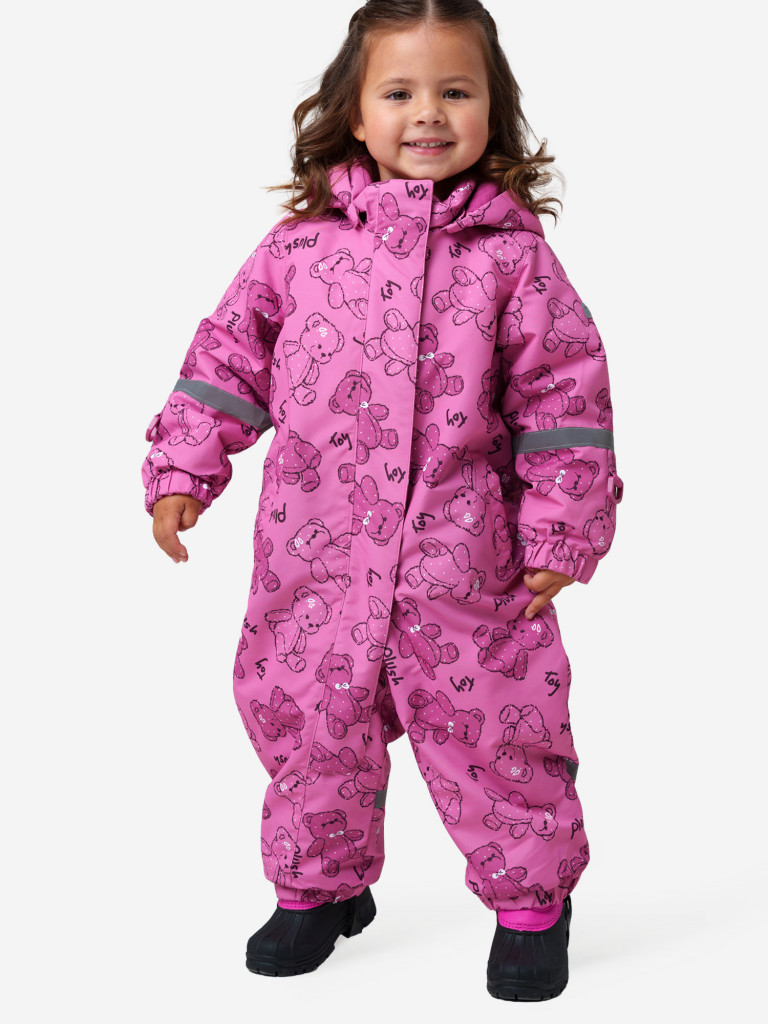 Комбинезон зимний для девочек PlayToday