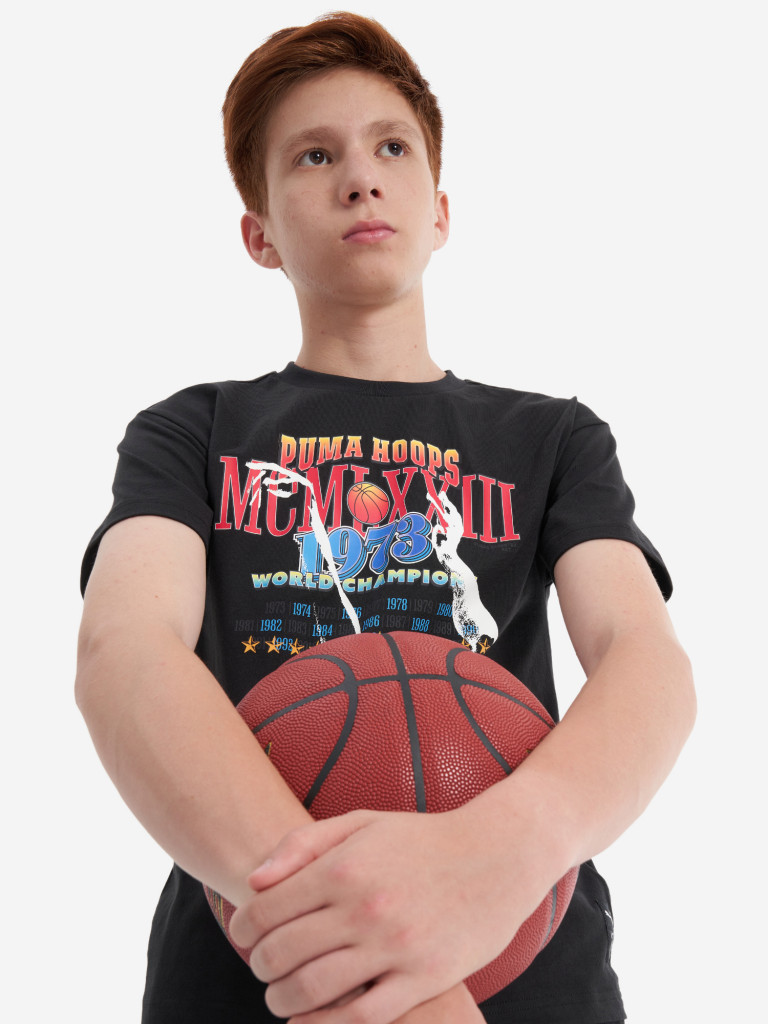 Футболка для мальчиков PUMA Basketball Crowd Craze