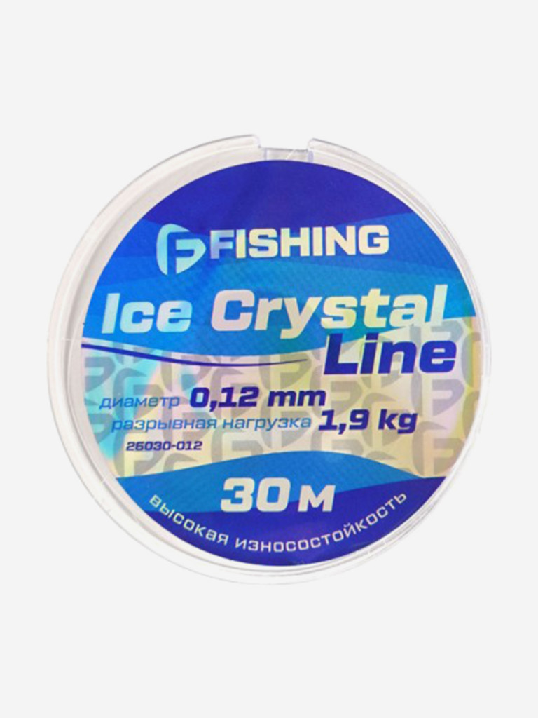 Леска F-FISHING Ice Crystal Line 30м 0,12мм
