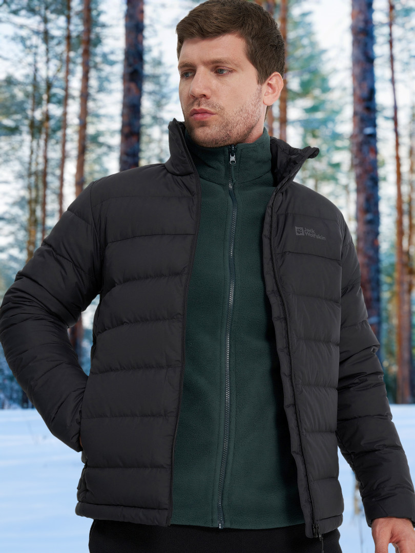 Пуховик мужской Jack Wolfskin Ather 31573800299 Черный, размер 46,48,58,50, 52,54, 56, фото 1