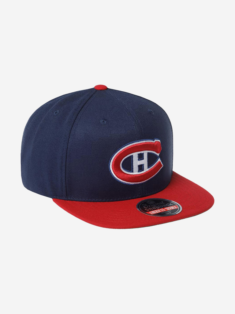 Бейсболка с прямым козырьком AMERICAN NEEDLE 400A1V-MOC Montreal Canadiens 400 Series NHL (синий)