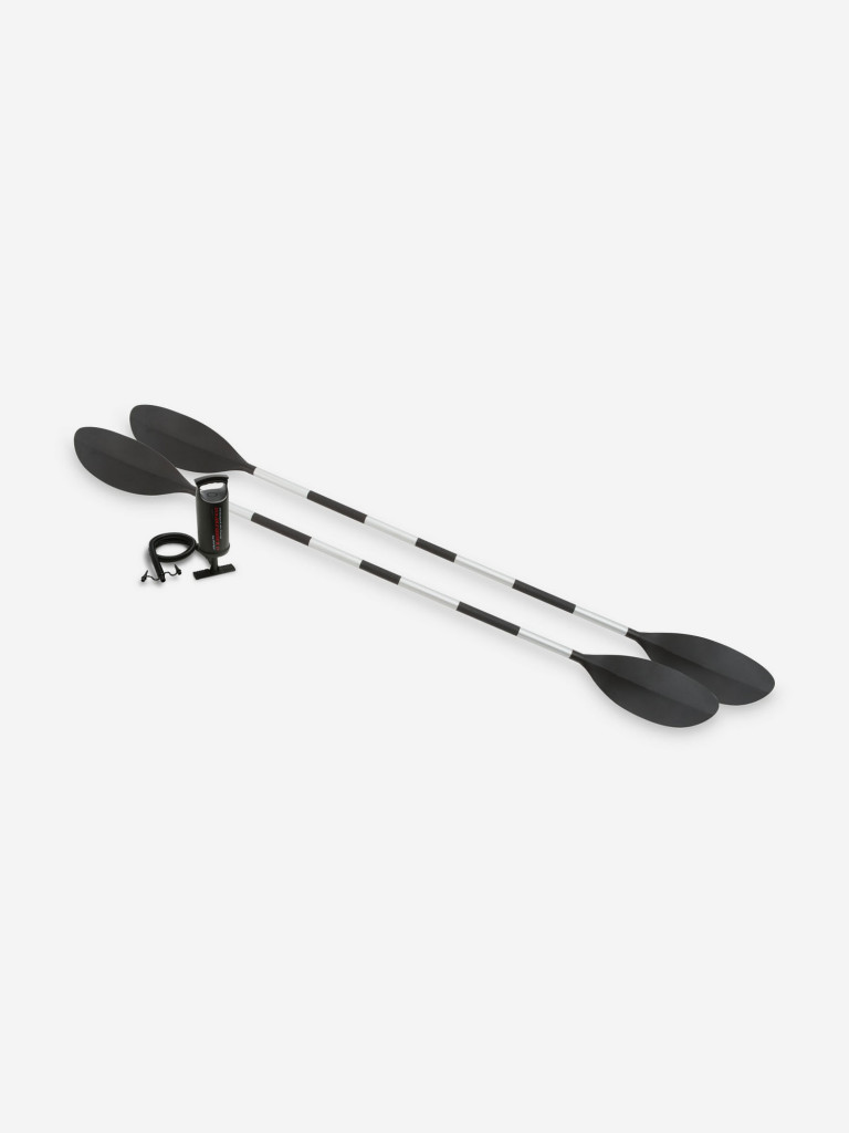 Лодка надувная Intex 68307 Explorer K2 Kayak, 2-местная, насос, алюминиевые весла