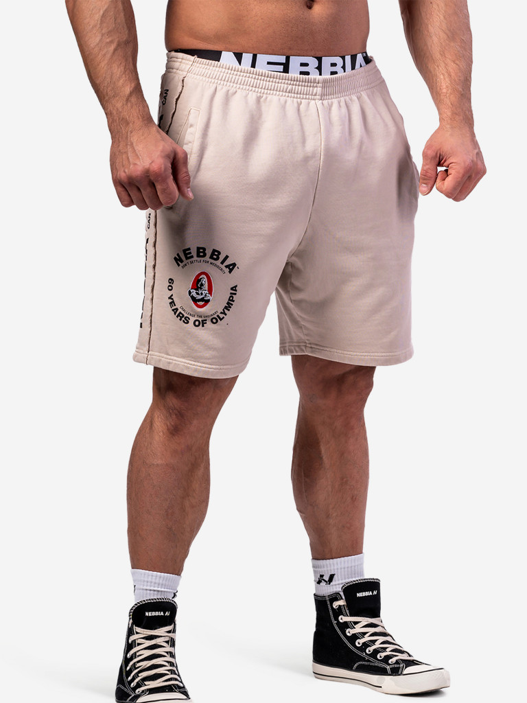 Шорты спортивные NEBBIA Washed Sweat Shorts LEGEND 786