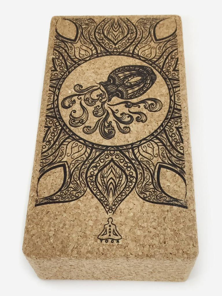 Кирпич для йоги из пробки Zodiac Collection Испания 0.45 Водолей, 25508