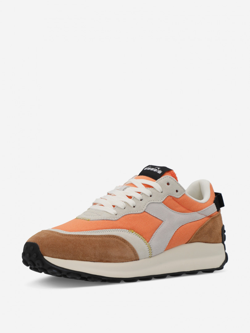 Кроссовки мужские Diadora Race Suede Sw 30832410299 Оранжевый, размер 44,41,41.5,42,43,43.5,44.5,45, фото 3