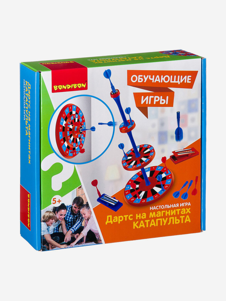 Настольная игра BONDIBON Дартс на магнитах "КАТАПУЛЬТА"