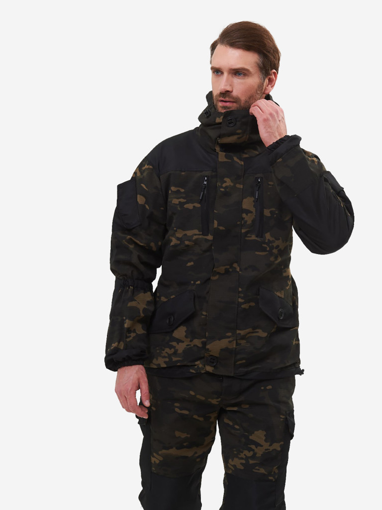 Костюм мужской Huntsman Горка-5, демисезонный для рыбалки и охоты, ткань рипстоп