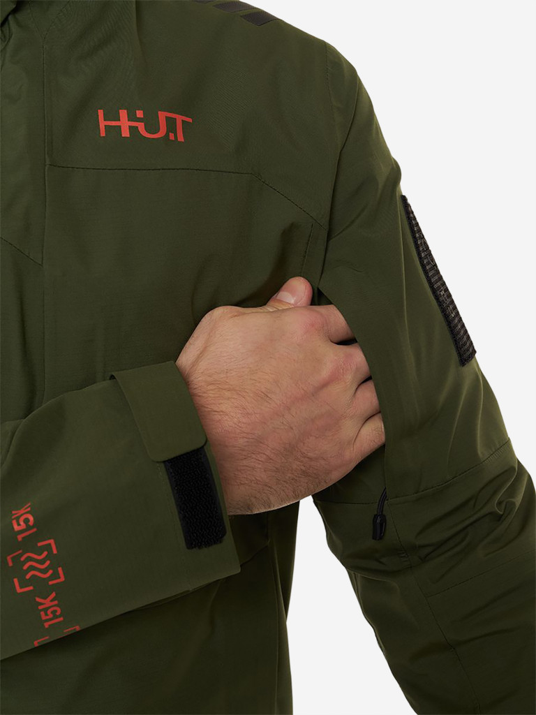 Куртка мембранная мужская HUT KIVACH для охоты, зеленая