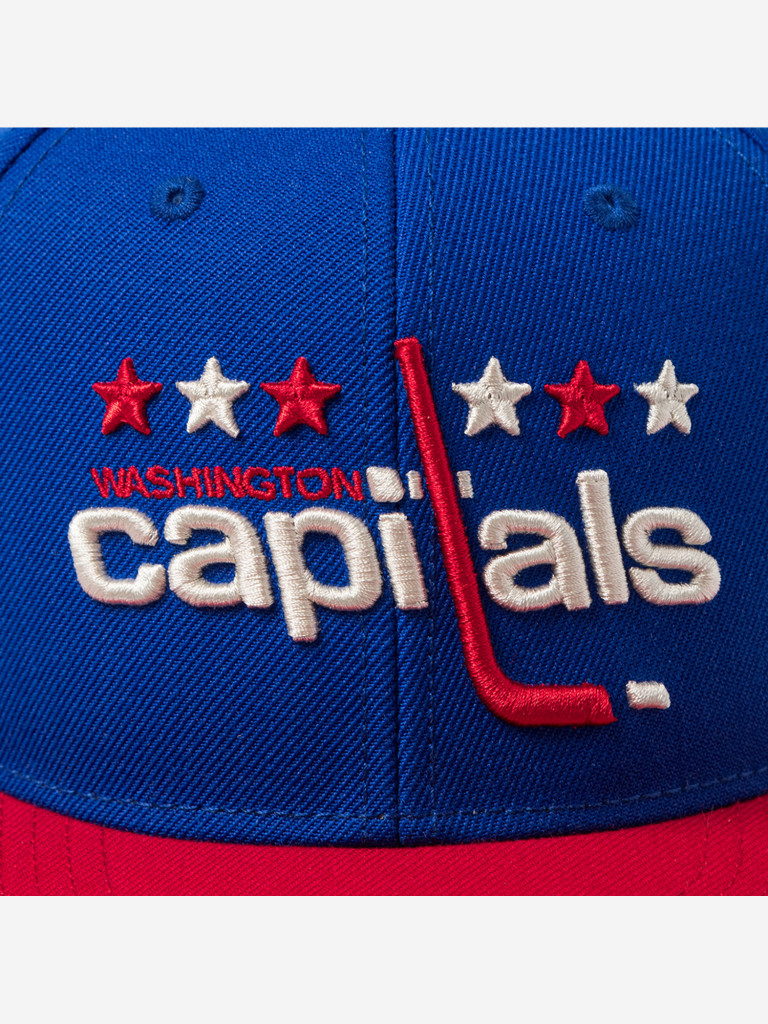 Бейсболка с прямым козырьком AMERICAN NEEDLE 21006A-WAC Washington Capitals Archive 400 NHL (синий)