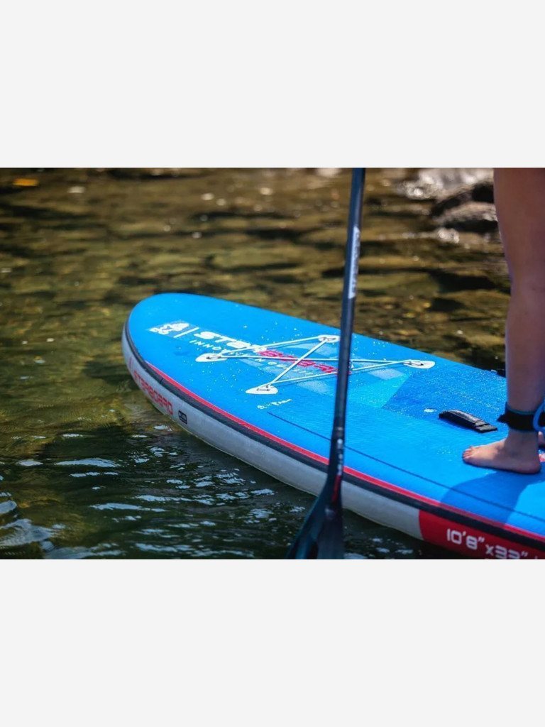 Сапборд надувной двухслойный Starboard iGO Deluxe Dc 10.8х33х6, 325x84x15 см
